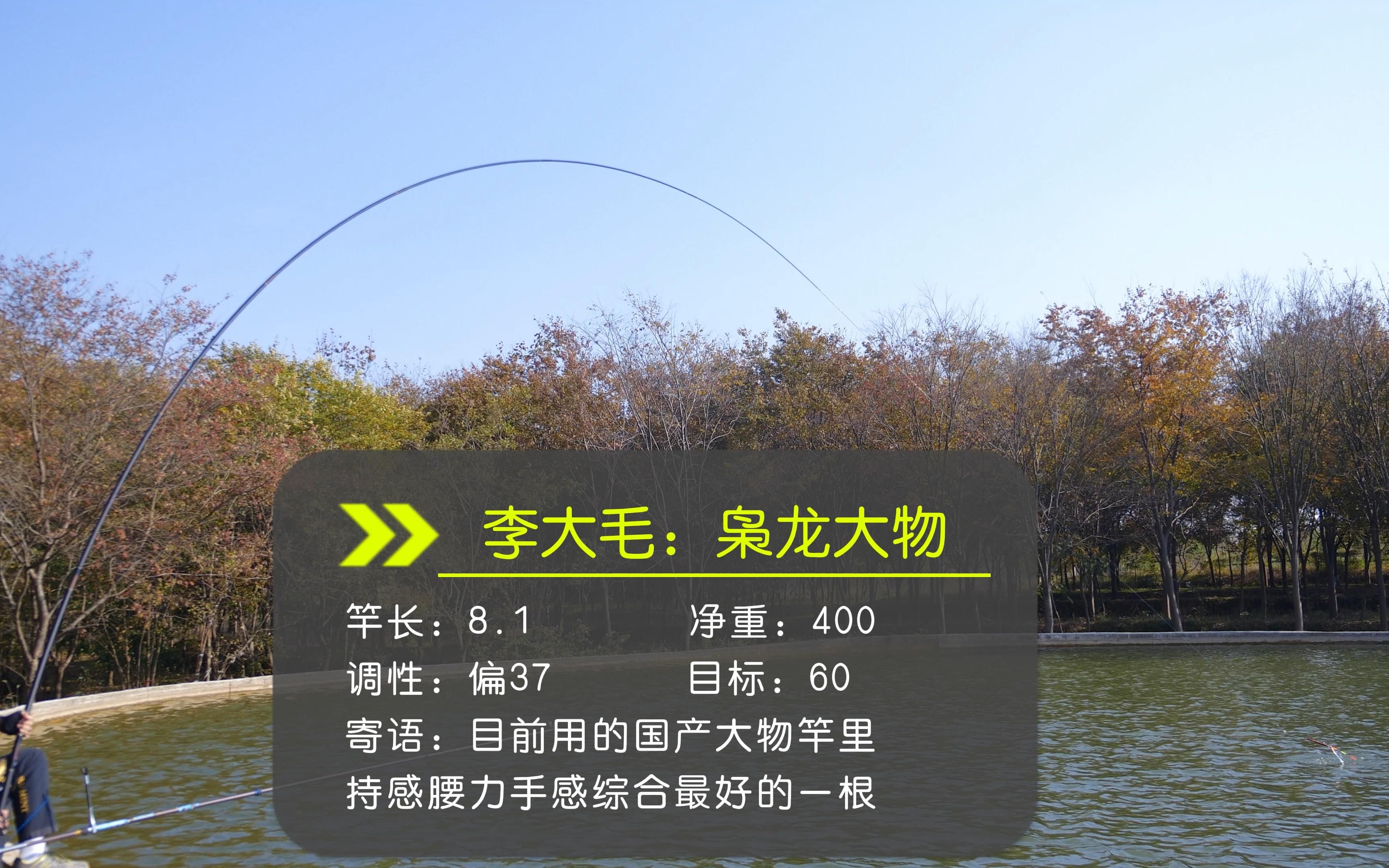 李大毛枭龙大物腰力手感很不错,强度重量搭配舒适,跟棕遡伯仲之间,20