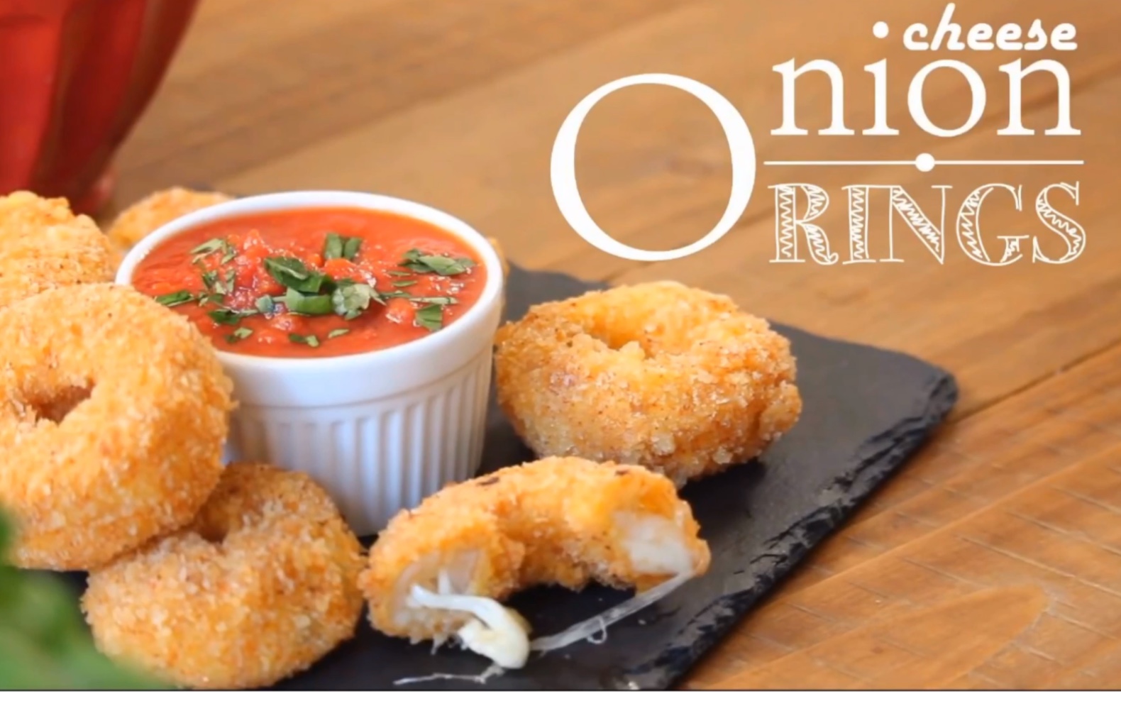 how to make cheese onion rings