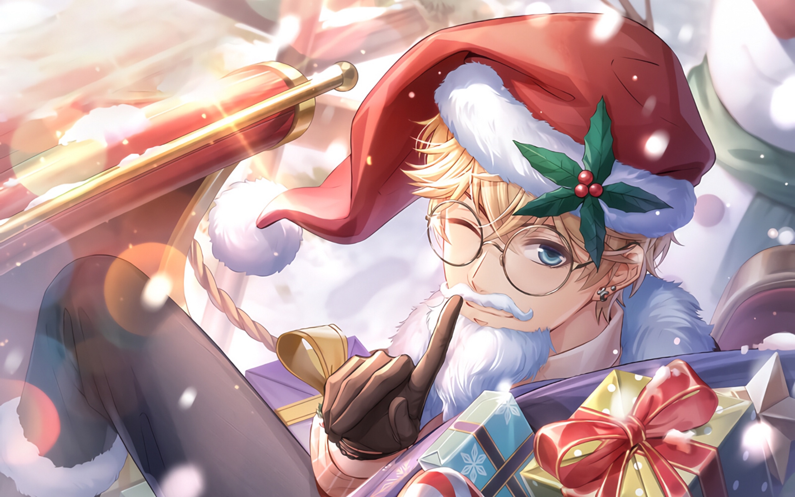 恋与制作人周棋洛金色雪吻雪愿冬景抽卡ssr回响之约