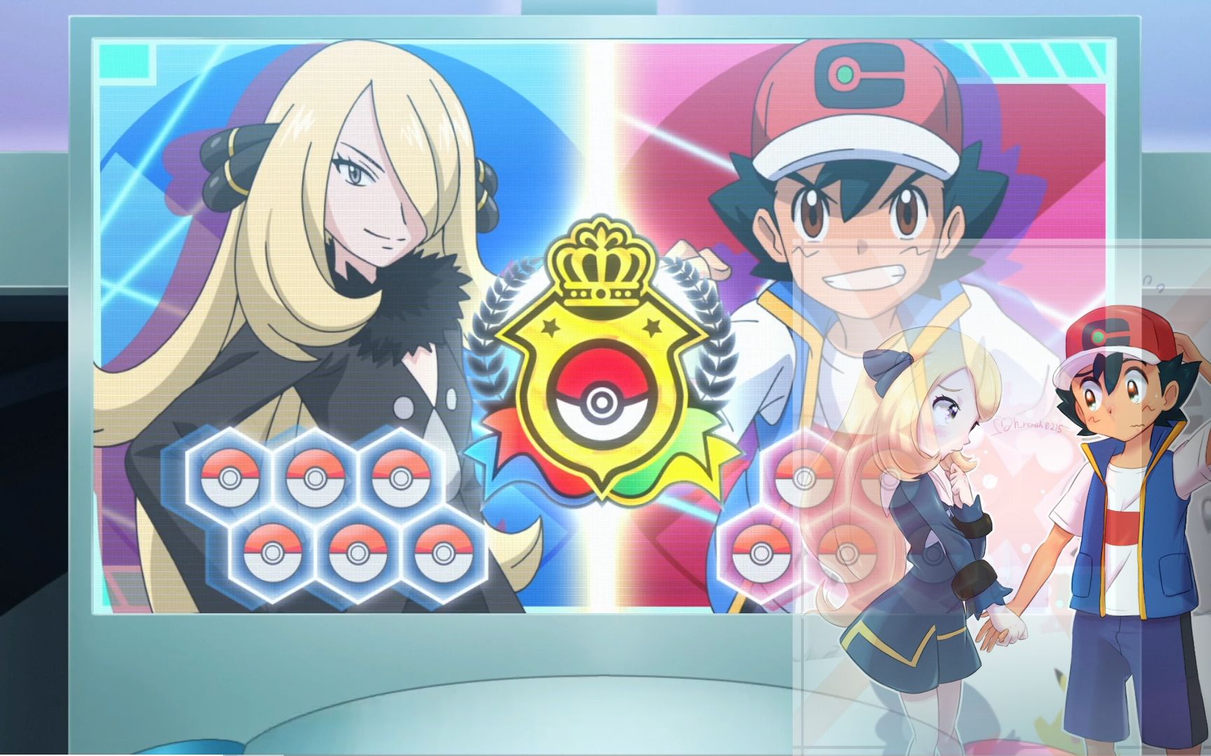 【剑盾】小智vs竹兰 模拟考卷_哔哩哔哩_bilibili