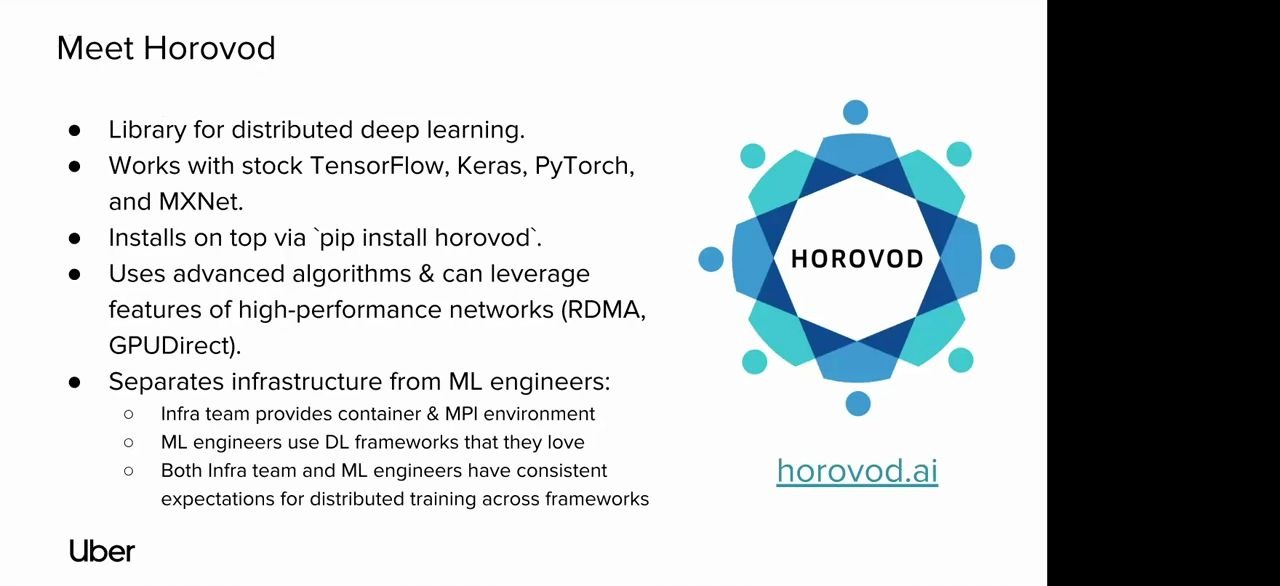 [分布式训练] 使用Horovod分布式训练 Distributed Deep Learning with Horovod Uber哔哩哔哩bilibili