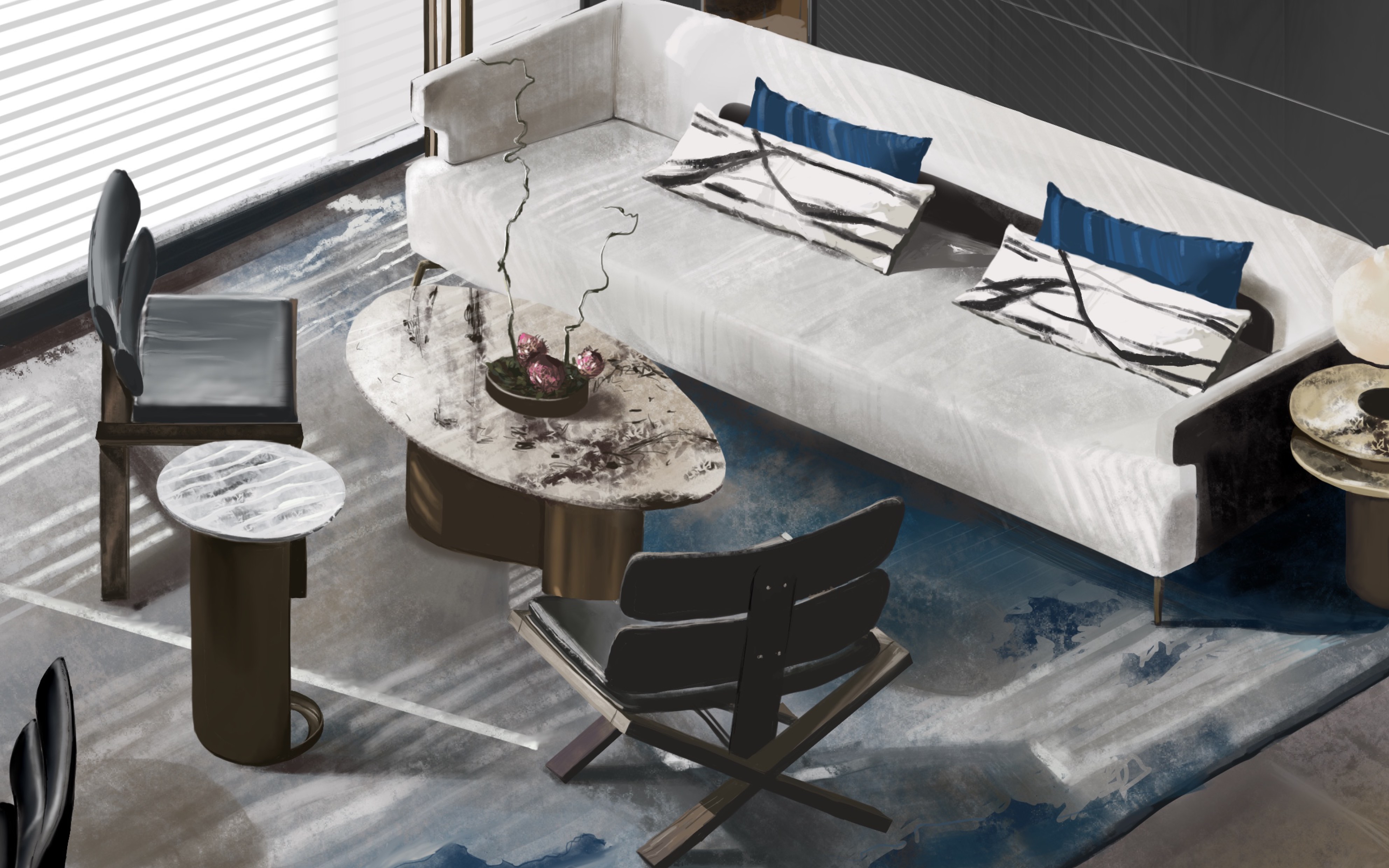 【procreate】室内手绘 一棵芹菜