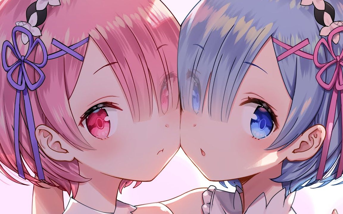 re0雷姆拉姆的绘画过程リゼロ