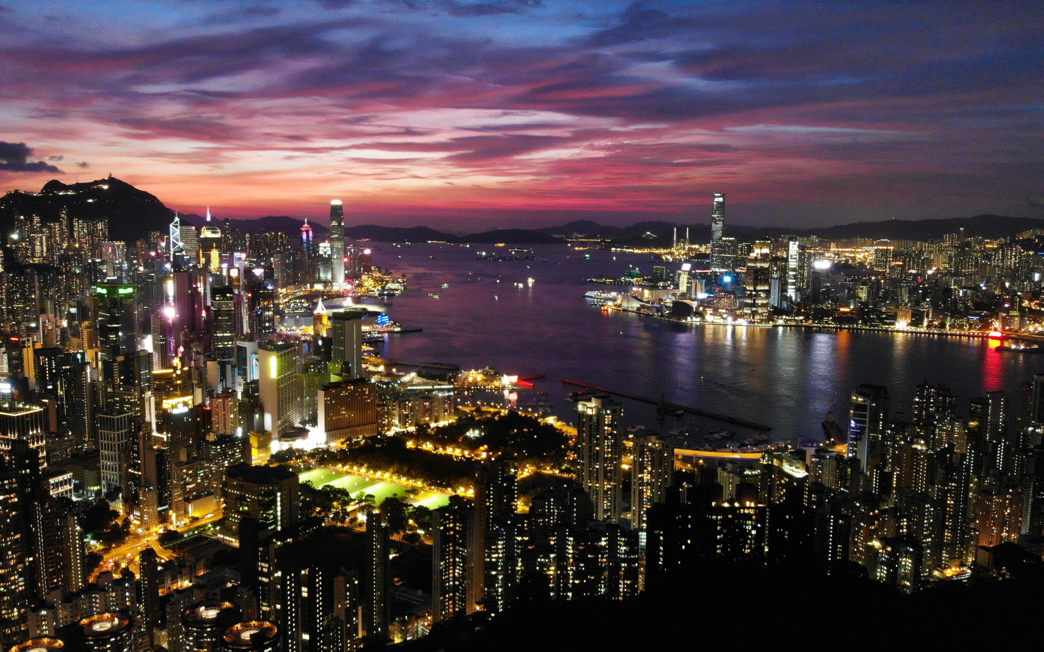 year 2020【香港风景航拍】 (sam kolder inspired) 【song : reverie