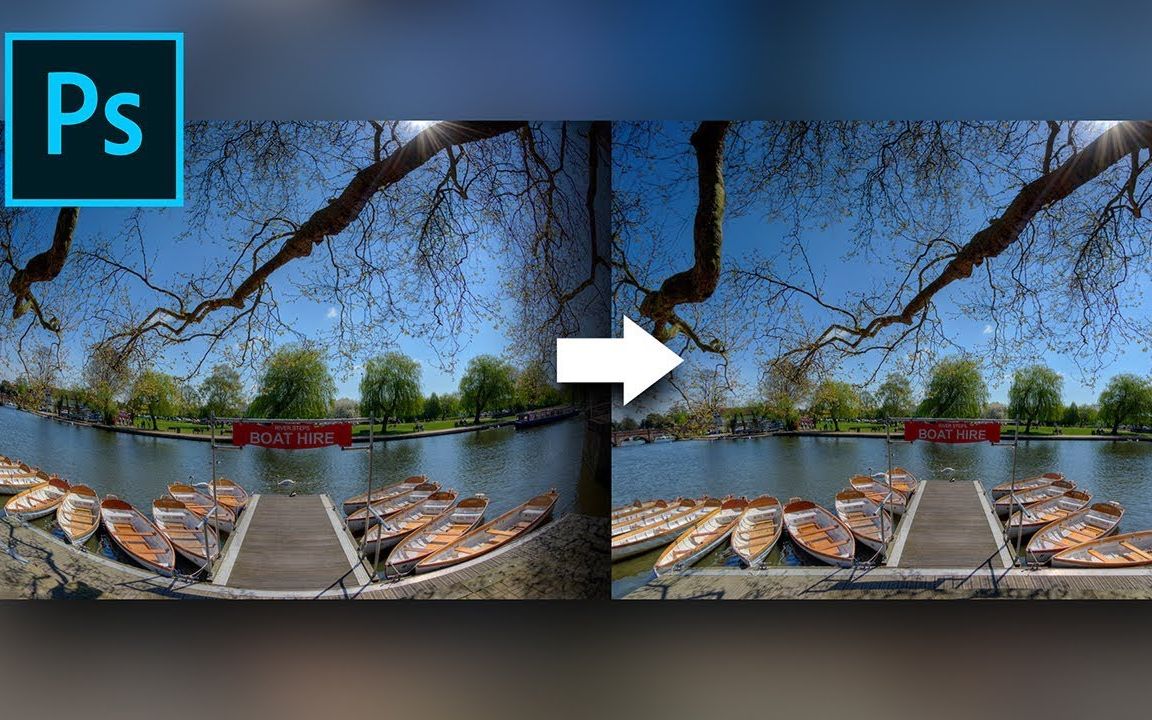 【教程】ps超实用工具-自适应广角(超广角透视变形修复)