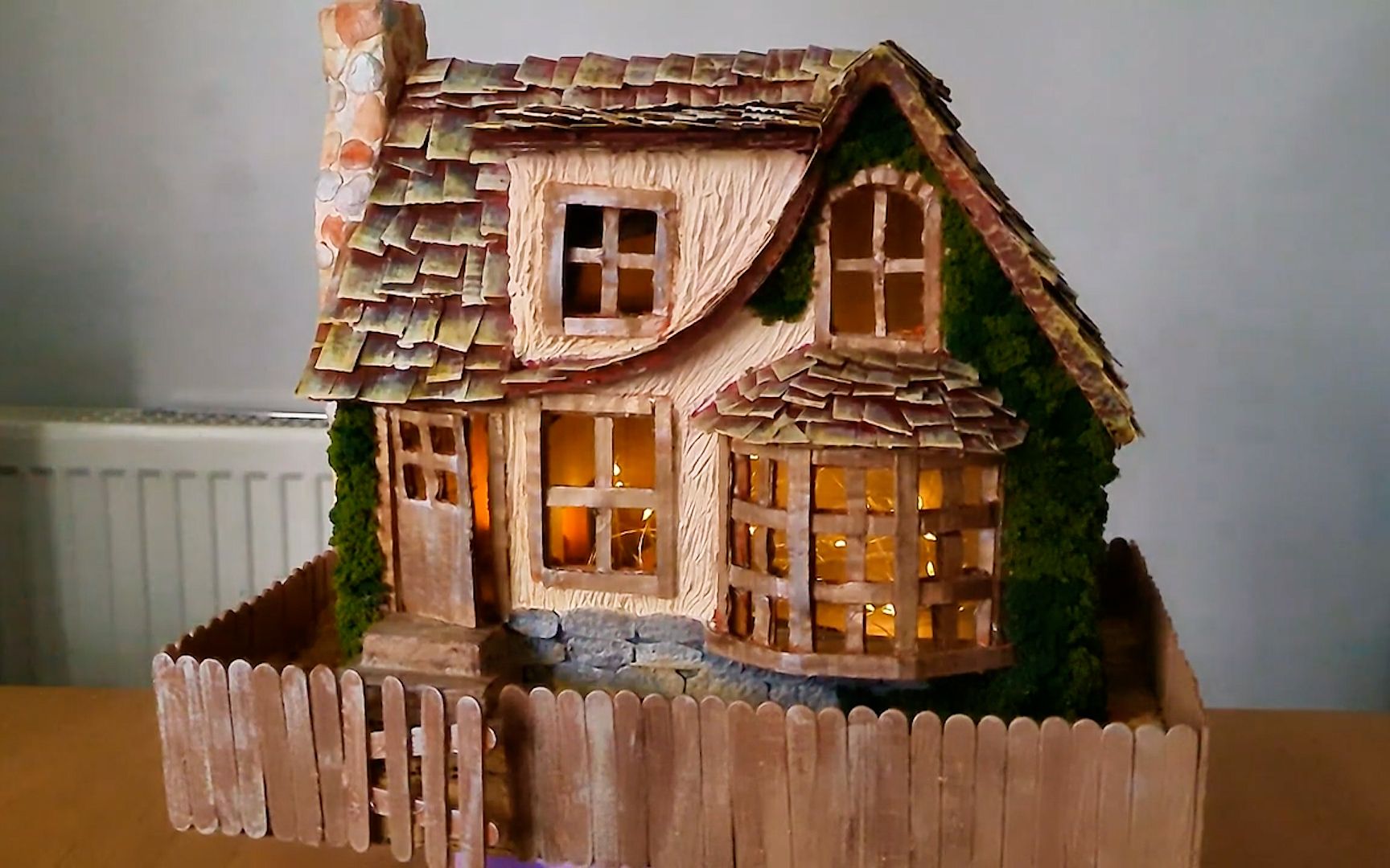 变废为宝制作童话小屋,手工制作,创意手工