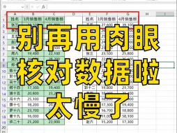 Video herunterladen: 99%的人都不知道的3种Excel核对数据方法！