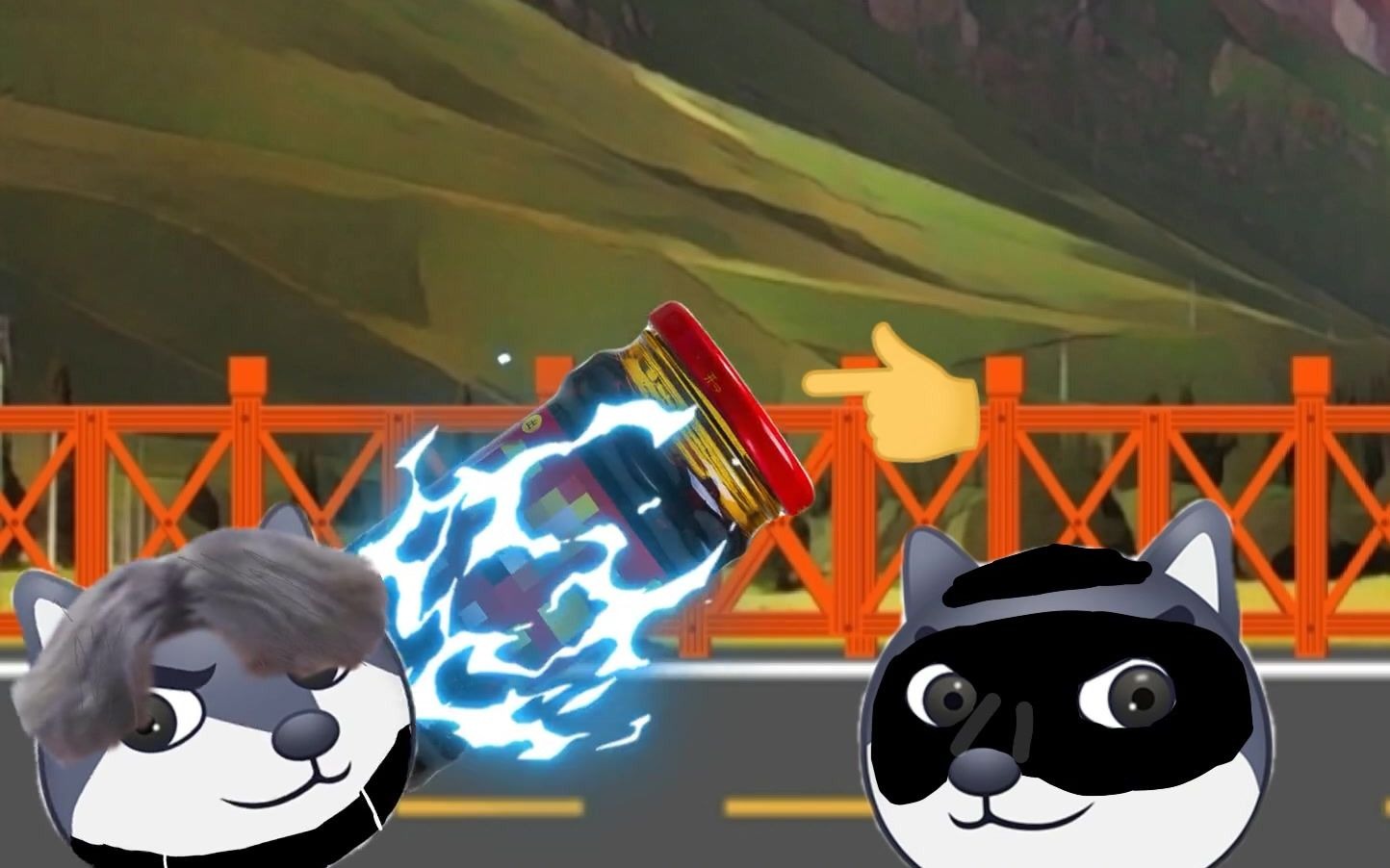 活动作品狗头卡包对战