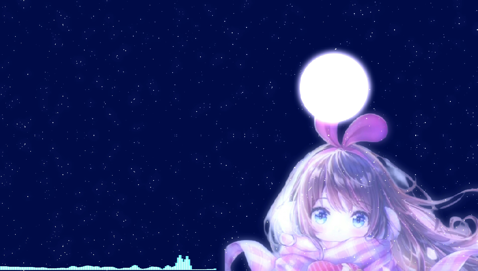 绊爱可视化星空流星测试