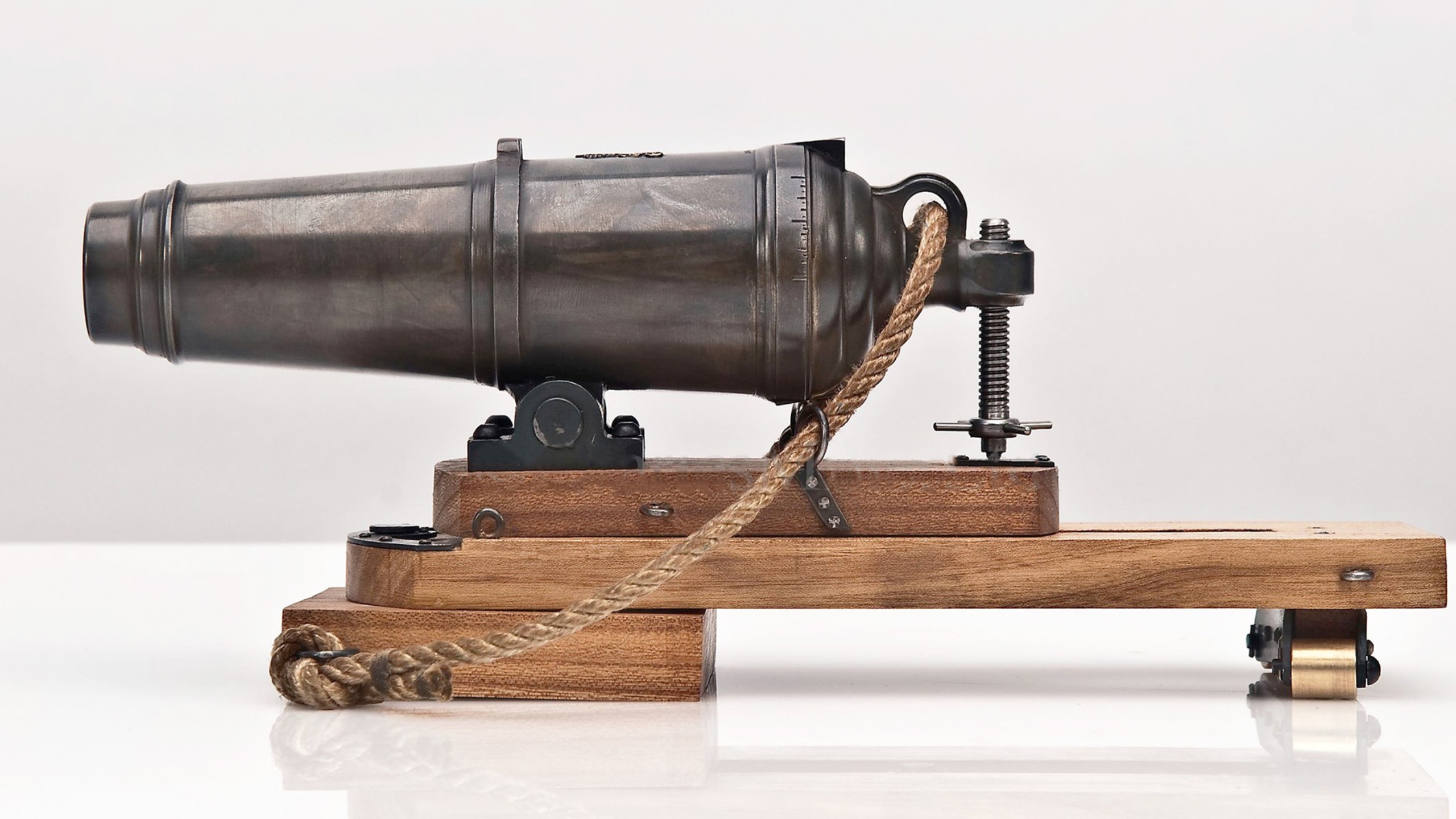 胜利号68磅卡隆炮场景模型展示