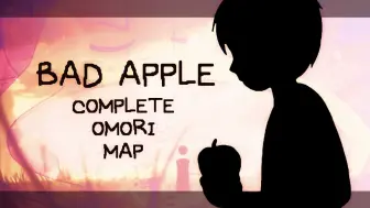 Download Video: 【Omori动画/中文字幕】BAD APPLE | Complete OMORI MAP