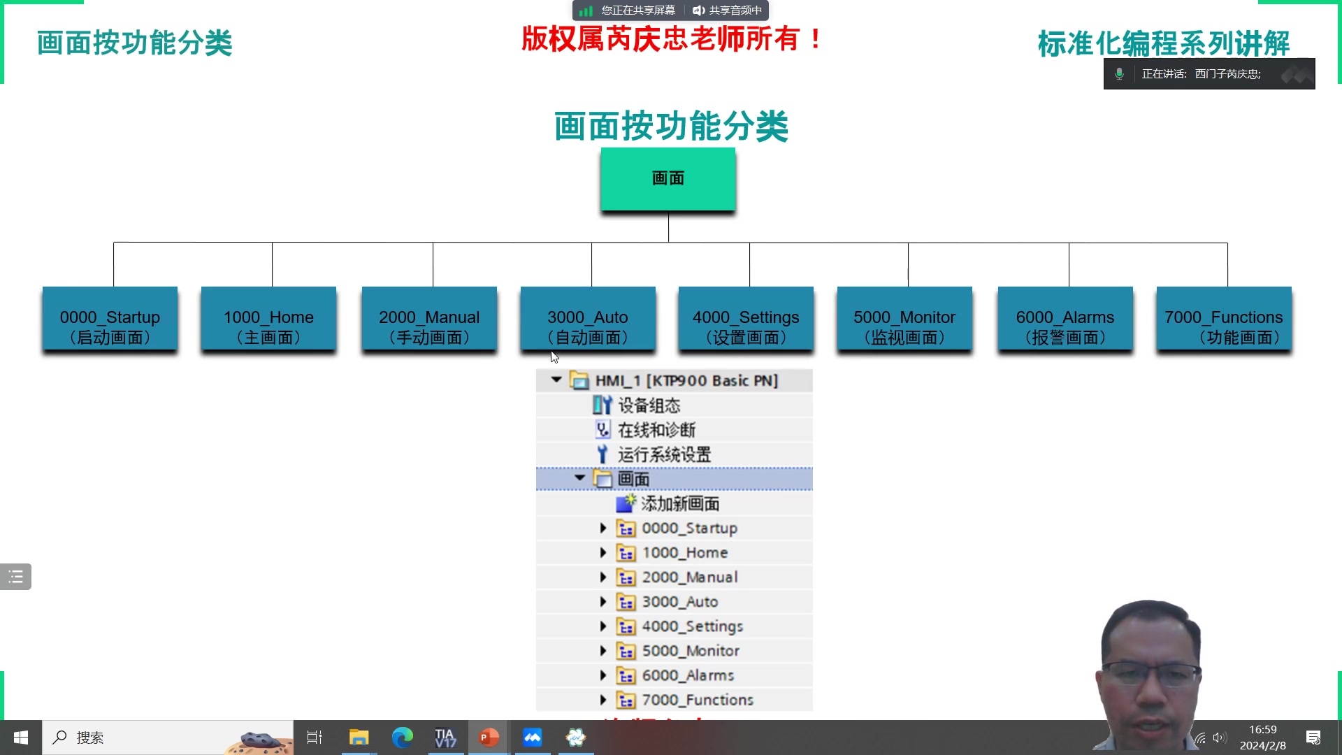 西门子博途HMI界面的标准化方法和制作步骤的视频讲解哔哩哔哩bilibili