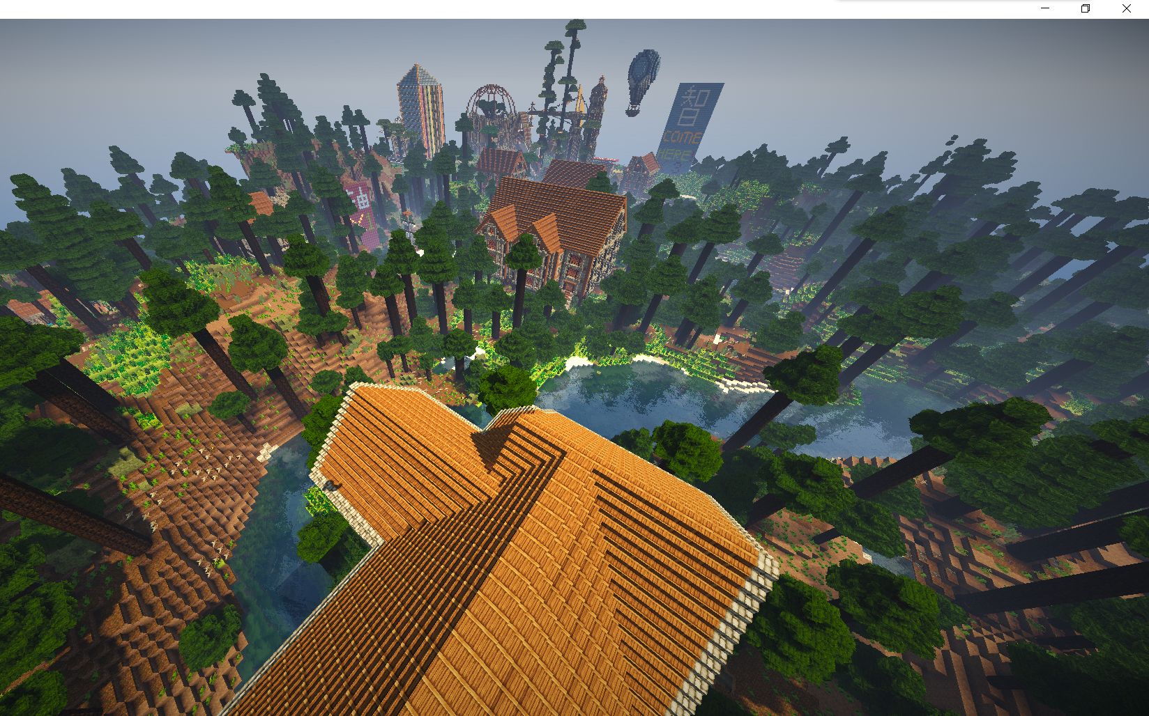 我的世界震惊如此魔性的交叉房顶99的人都没见过part3