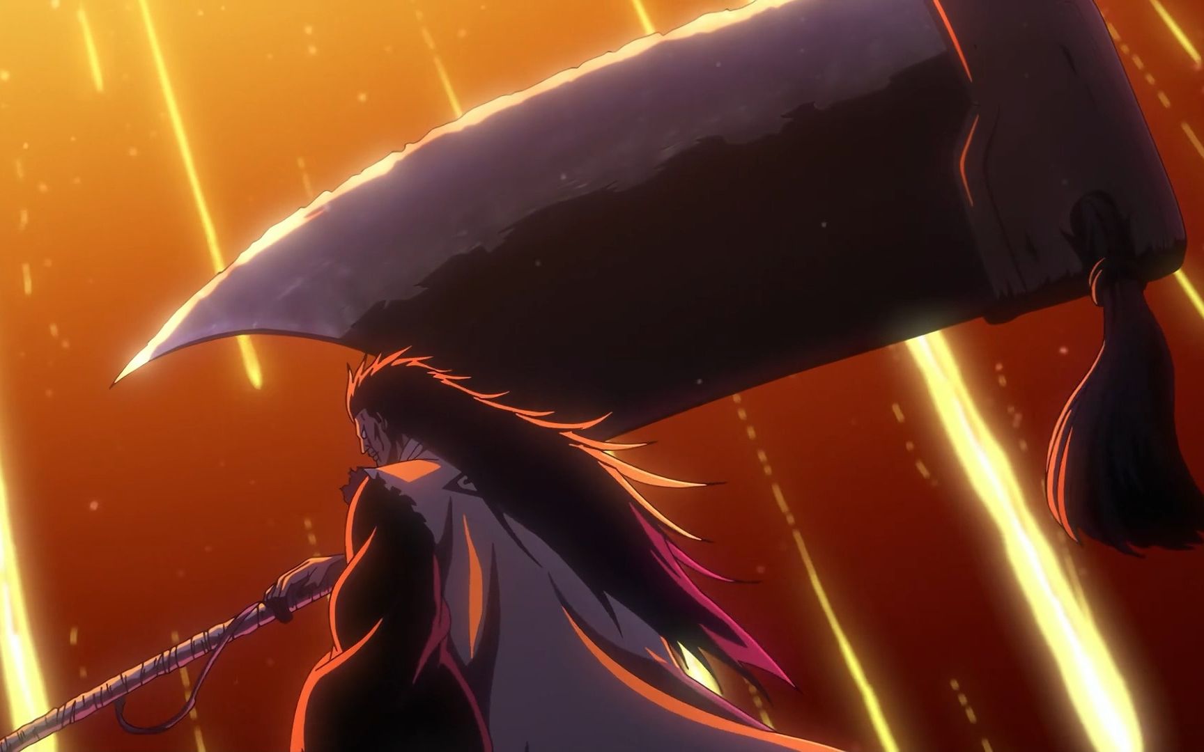 更木剑八始解,一刀斩陨石!【死神 千年血战-诀别谭】