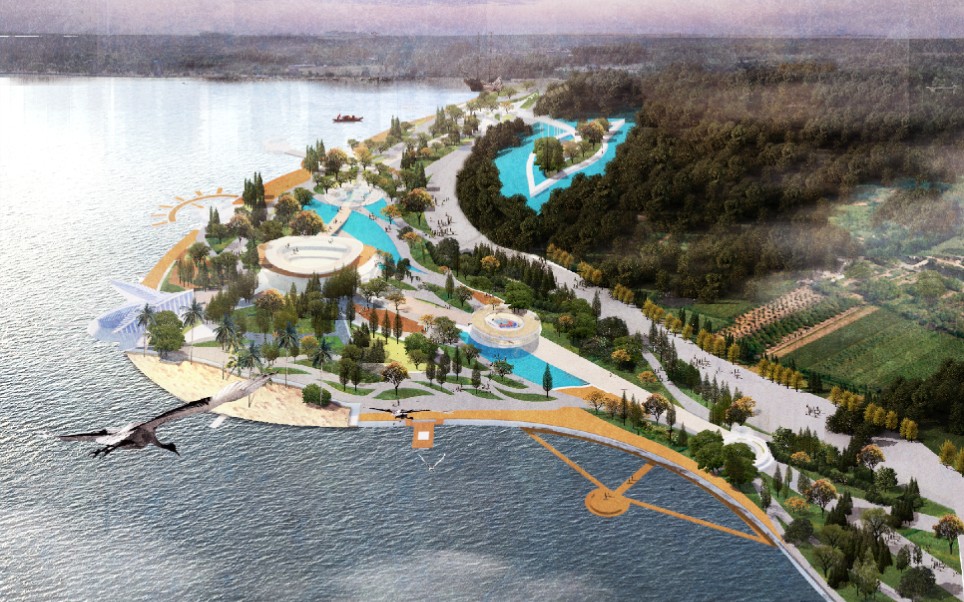 基于生态理念下的的珠海淇澳岛滨水景观规划毕业设计