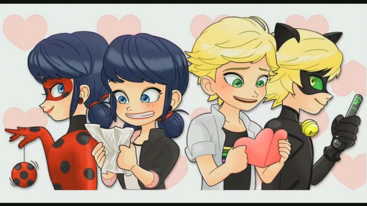 瓢虫雷迪和黑猫诺儿(玛丽娜和艾俊)_哔哩哔哩_bilibili