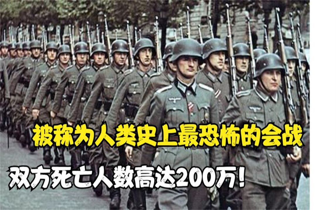 斯大林格勒战役:历史上最血腥的一场会战,死亡人数高达200万哔哩哔哩bilibili