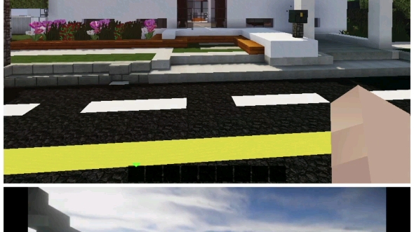 2023新年快乐,今日份建筑:maxkim纯白别墅,铁粉就爱做mk不发教程的