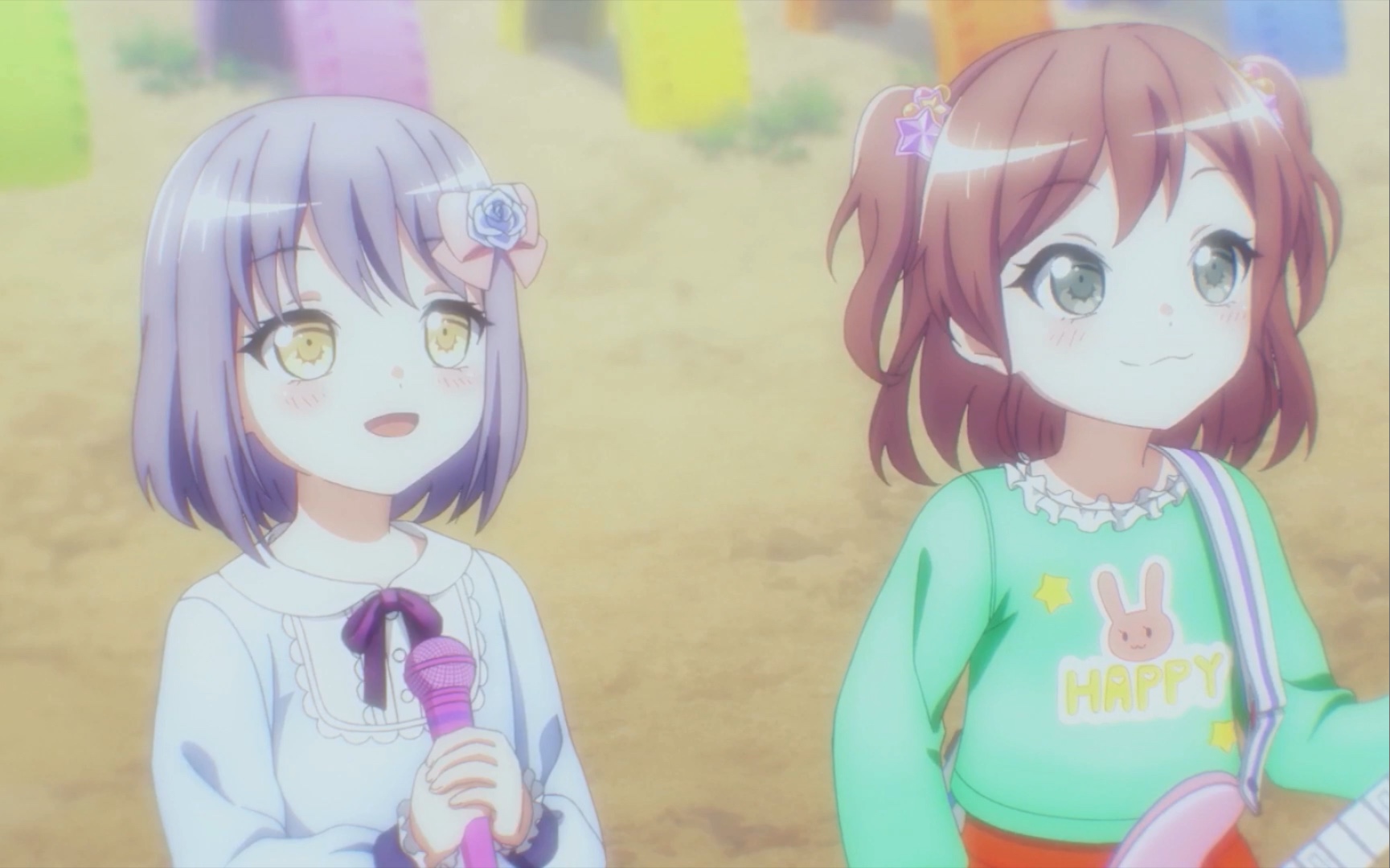 roselia剧场版约束幼年ykn与幼年lisa