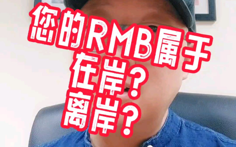 换汇须知:您的RMB属于在岸还是离岸?哔哩哔哩bilibili