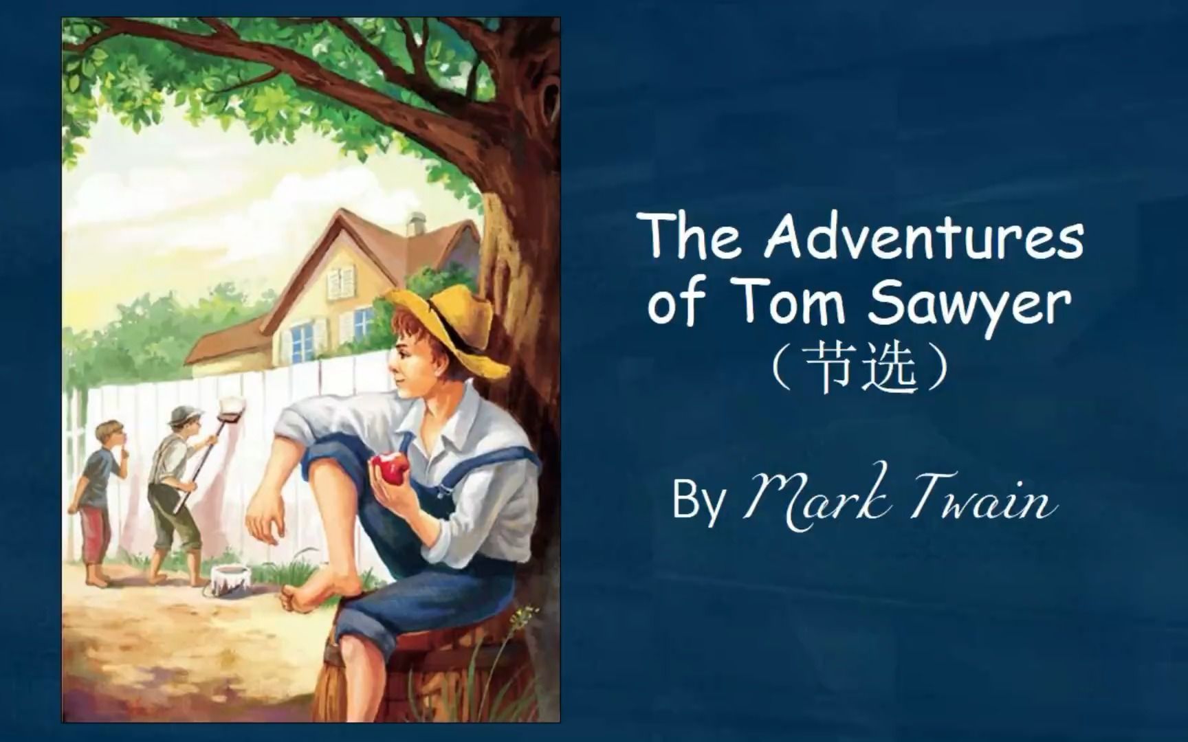 The Adventures of Tom Sawyer|汤姆ⷮŠ索亚历险记哔哩哔哩bilibili