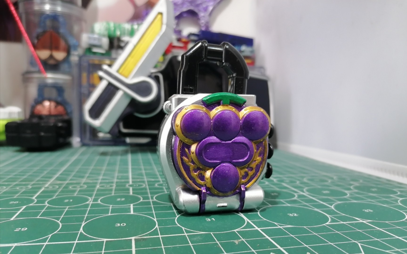 假面骑士铠武 扭蛋葡萄锁种