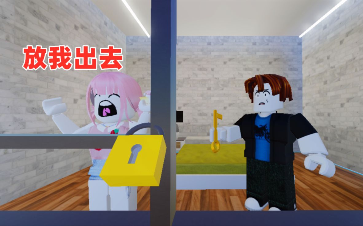 ROBLOX:我和我的朋友被困在了一间卧室,我要找到办法逃出去网络游戏热门视频