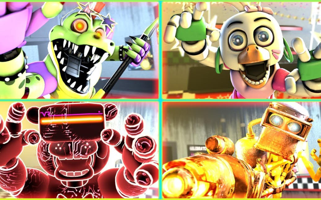 [fnaf sfm]安全漏洞与纵火骨架 vs 开挂保安_哔哩哔哩 (゜-゜)つロ