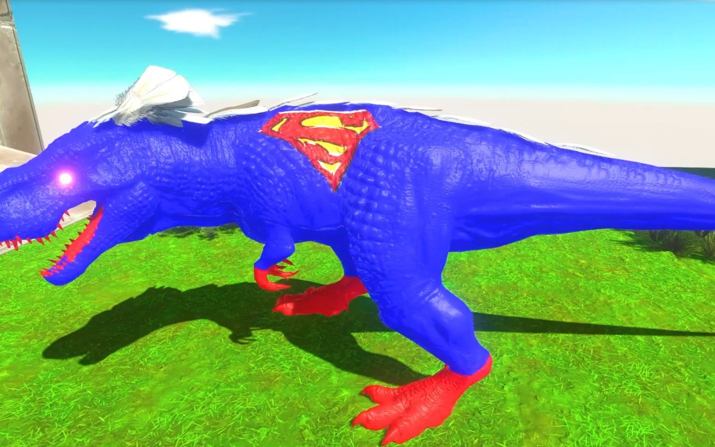 老超人霸王龙死亡赛道奔跑