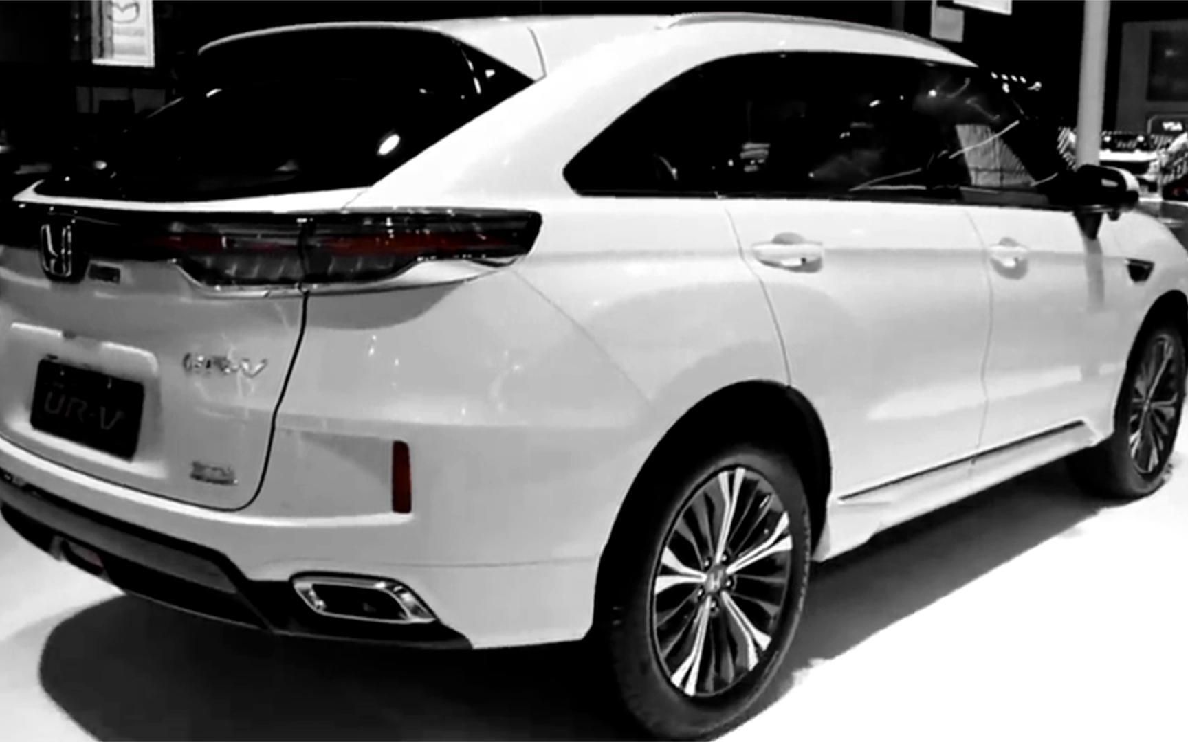 2022款本田urv闪亮登场!搭2.0t 四驱爆272马力,途观l都靠边站