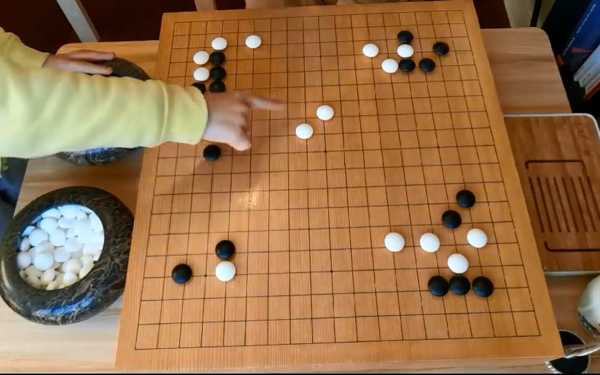 围棋术语17挤和挤断哔哩哔哩bilibili