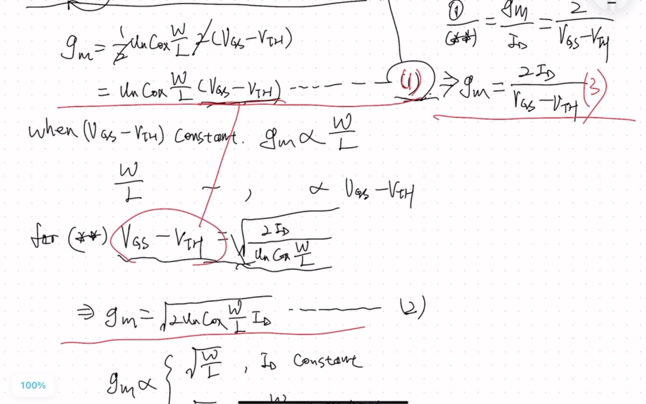 MOSFET跨导 MOS transconductance哔哩哔哩bilibili