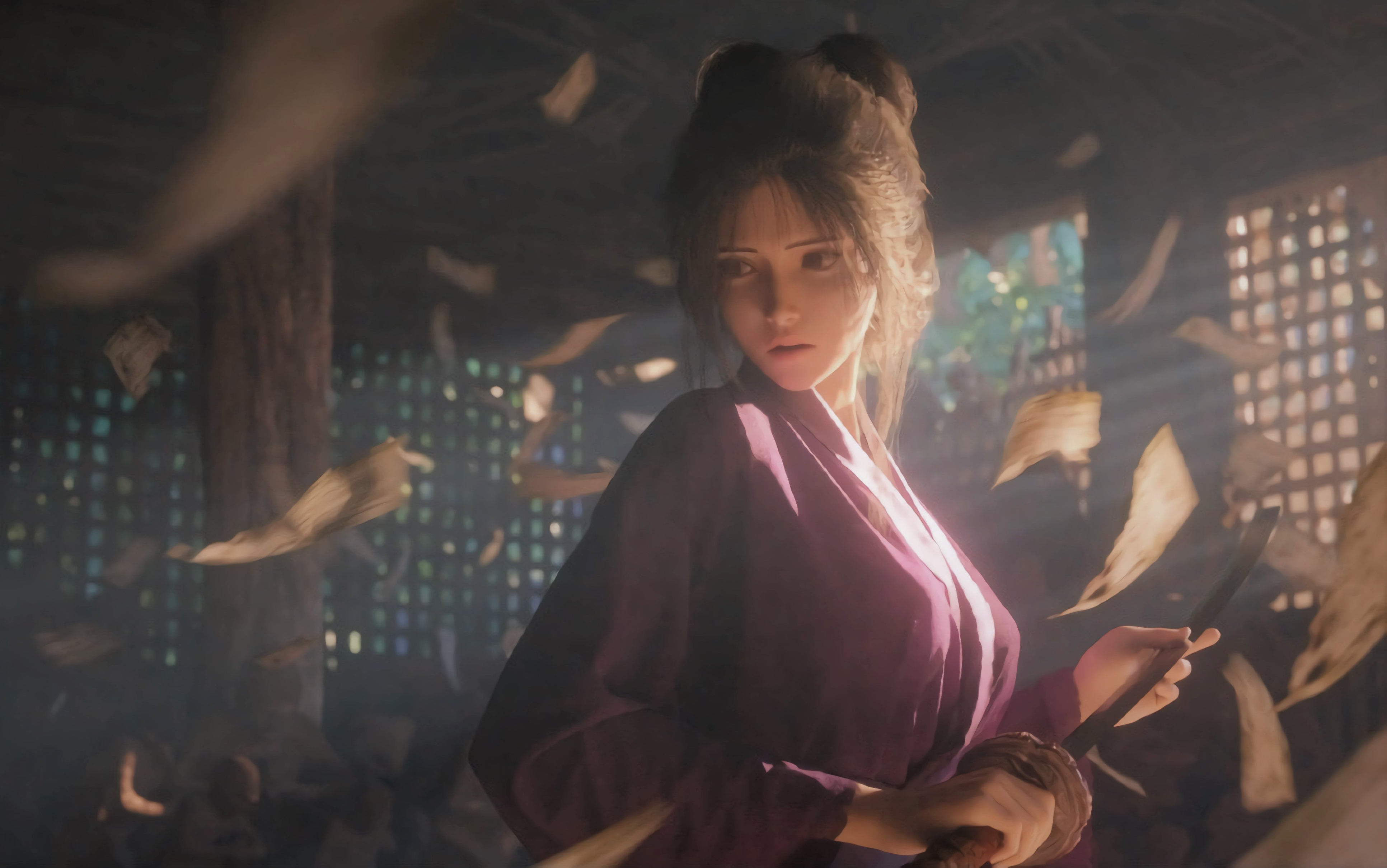 只狼 无伤暴揍双难八周目心中义父