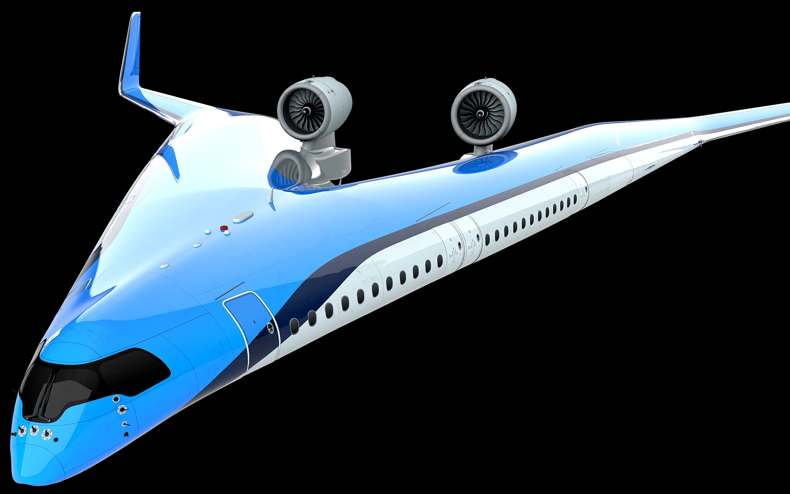 代尔夫特大学flyingv缩比验证机相关视频