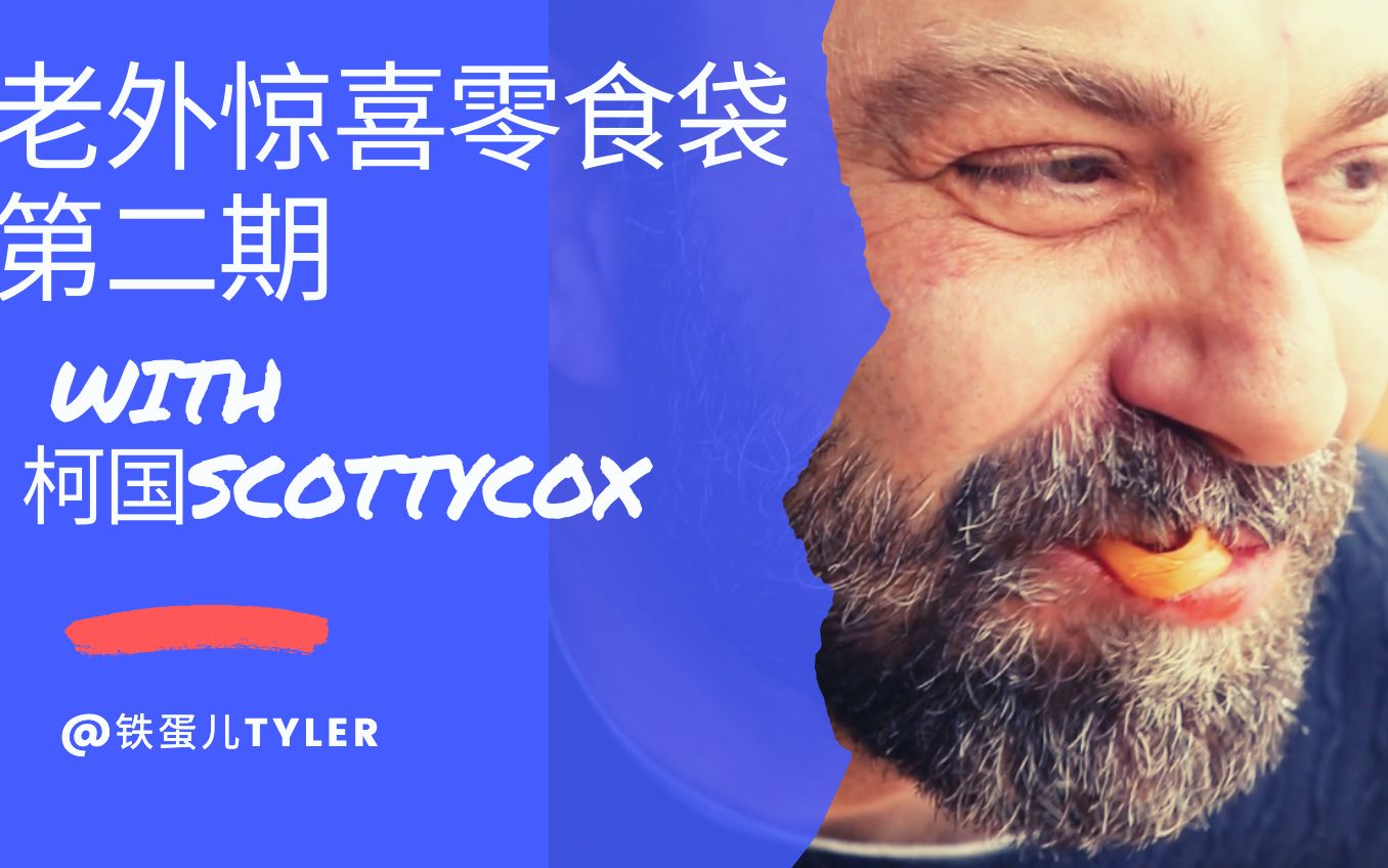 老外惊喜零食袋第二期  柯国庆ScottyCox哔哩哔哩bilibili