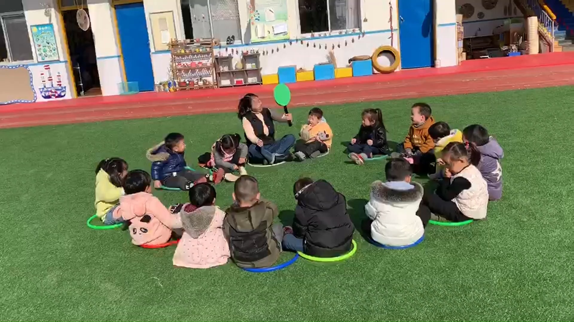 幼儿园公开课|小班体育《小司机》