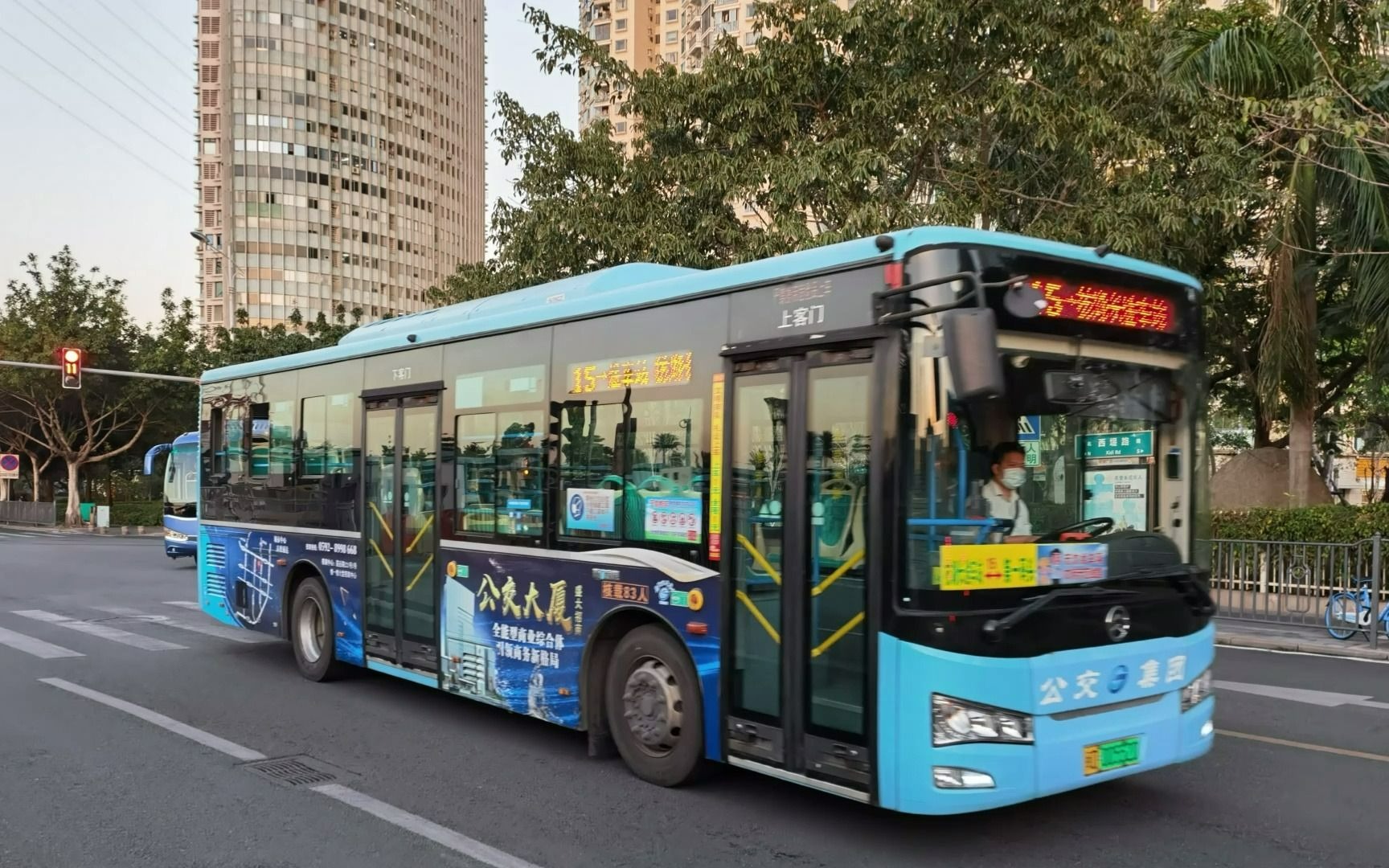 【pov5】【穿行于居民区的线路】厦门公交15路 枋湖客运中心站→第一