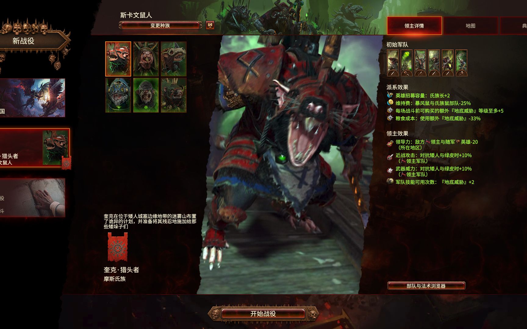 战锤3斯卡文鼠人奎克4.