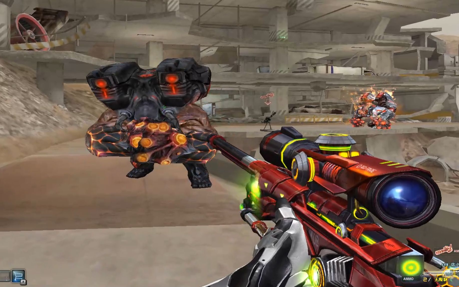 cf挑战模式 awm裁决单刷新巨人城