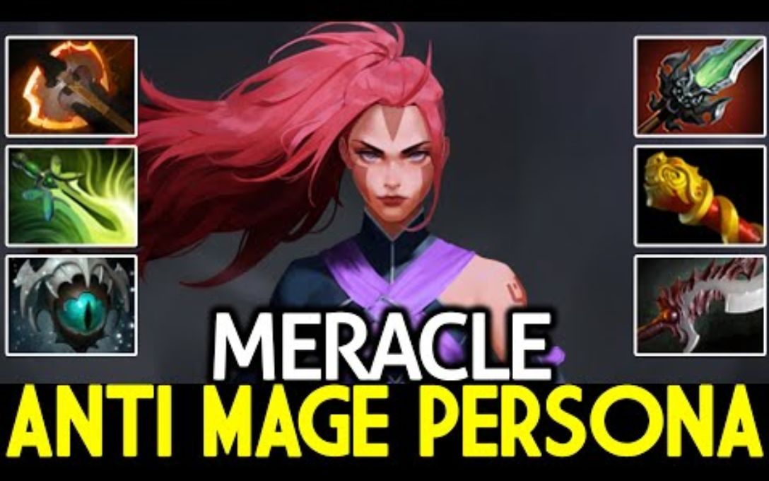 meracle 女敌法师 female anti mage_哔哩哔哩 (゜-゜)つロ 干杯
