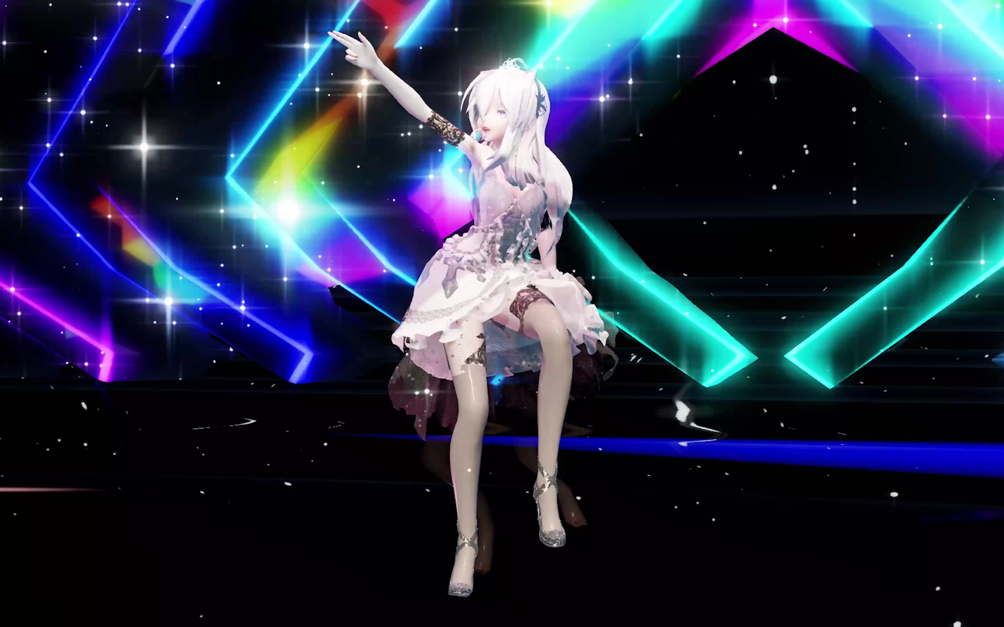 mmd弱音是我好看还是舞台好看4k画质