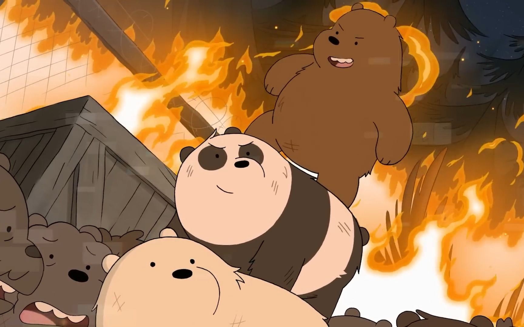 [图]We Bare Bears 11分钟讲完三只裸熊的故事