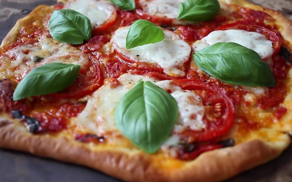 [图]【Margherita Pizza】在家自制玛格丽塔披萨