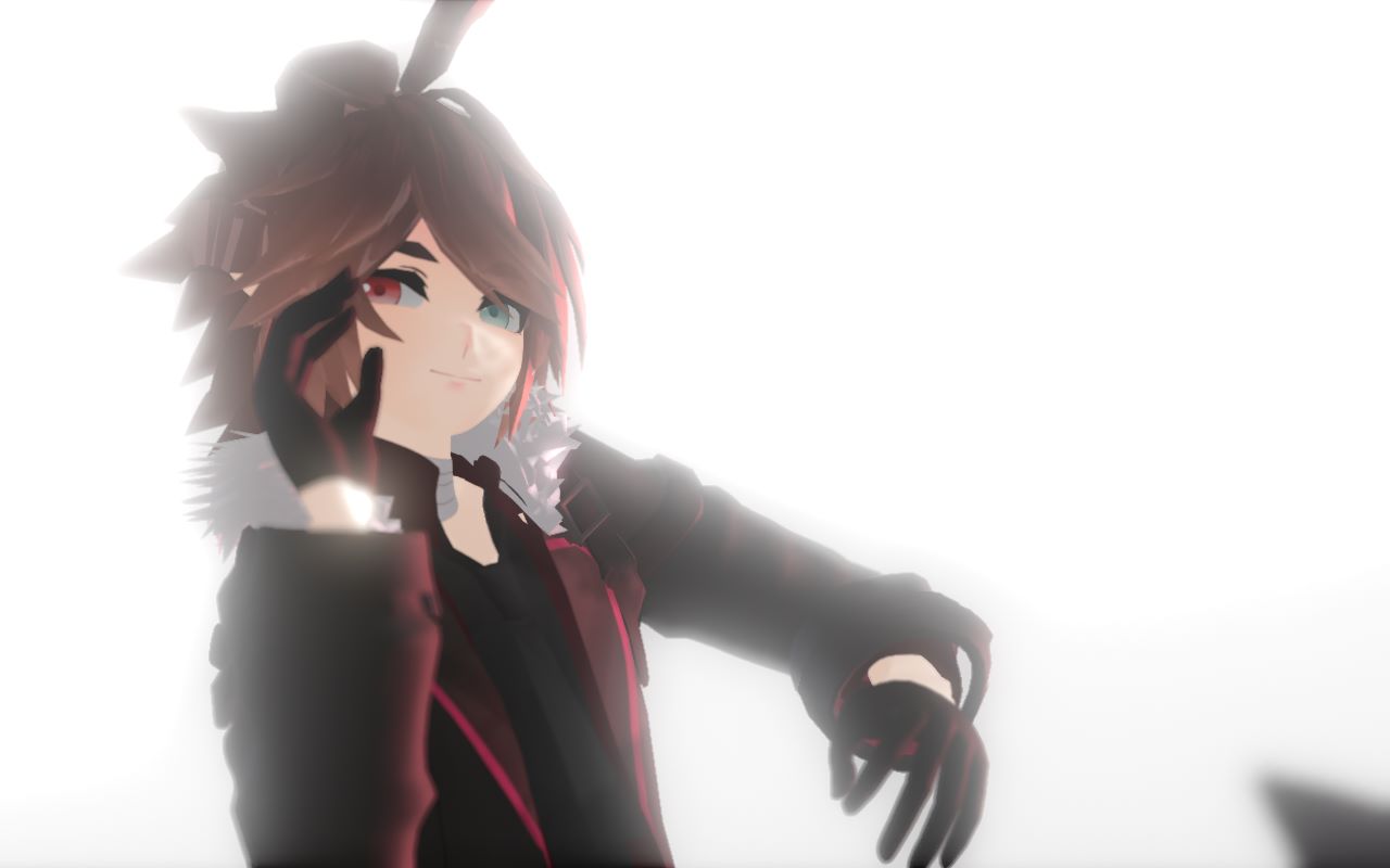 凹凸世界mmd安迷修highershort万圣节设定模型预览