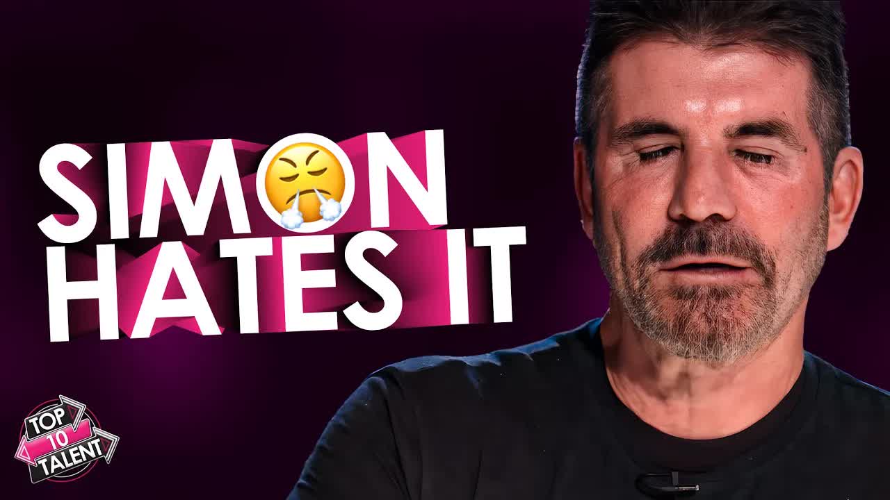 【top 10 talent】西蒙·考威尔 (simon cowell) 最不喜欢的 agt 和