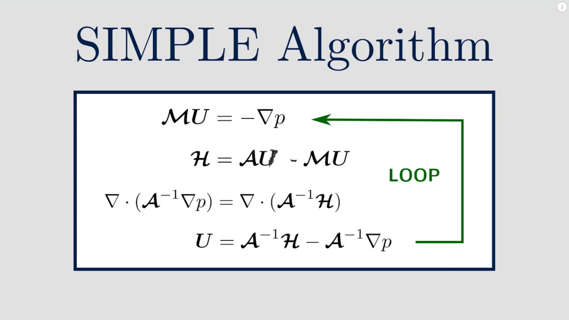[cfd]不可压ns方程中的simple算法[中-英]