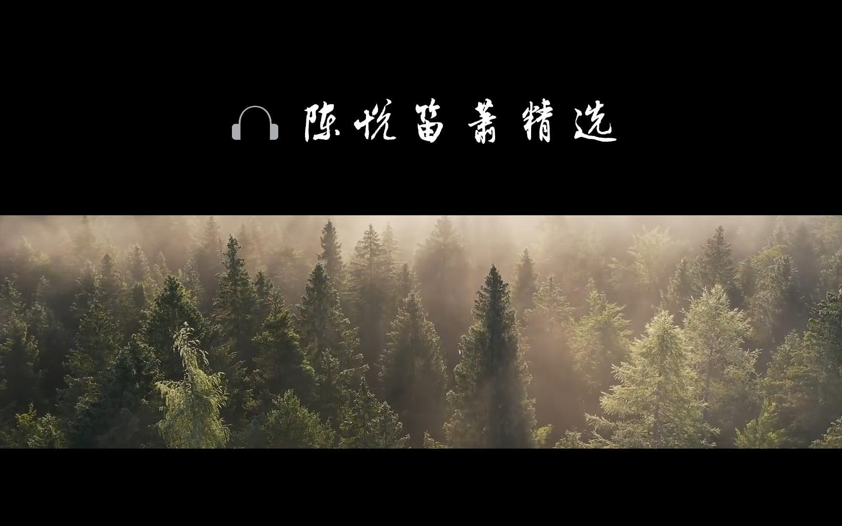 【陈悦】十首笛萧纯乐送给焦虑失眠的你丨Hi-Res无损音质丨《青城之恋》《绿野仙踪》《乱红》《桃花渡》