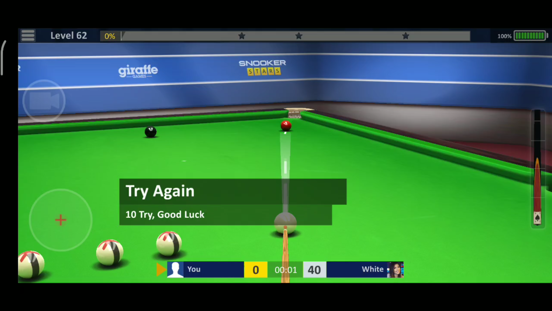 snookerstars单人挑战第62关