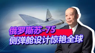 Video herunterladen: 苏-75侧弹舱惊艳全球，倾斜式配置，F-35和歼-31没法比