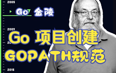 传统方式新建 Go 项目,关键是项目结构要遵循 GOPATH 规范哔哩哔哩bilibili